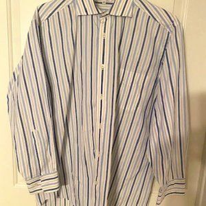 Falconnable - 2 Tone Striped Long Sleeve Shirt